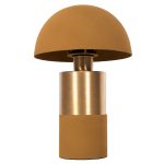 ΕΠΙΤΡΑΠΕΖΙΟ ΦΩΤΙΣΤΙΚΟ PUNE HM4254.10 ΜΕΤΑΛΛΟ ΣΕ ΜΟΥΣΤΑΡΔΙ-ΧΡΥΣΟ Φ20,5x32,5Υεκ. - Image 3