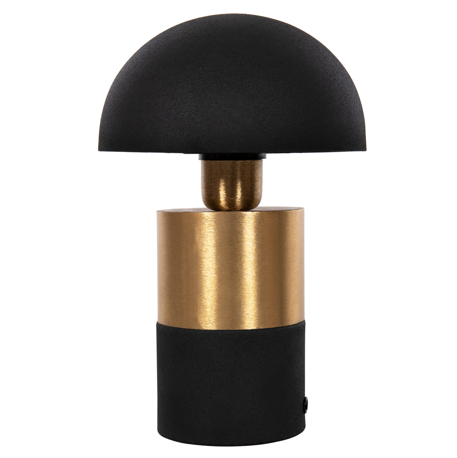 epitrapezio-fotistiko-fb9425504-metallo- ΕΠΙΤΡΑΠΕΖΙΟ ΦΩΤΙΣΤΙΚΟ PUNE HM4255.04 ΜΕΤΑΛΛΟ ΣΕ ΜΑΥΡΟ-ΧΡΥΣΟ Φ18x28Υ εκ. - Image 1