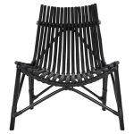 ΚΑΡΕΚΛΑ ΕΞΩΤ.ΧΩΡΟΥ CELLION HM9812.02 ΡΑΒΔΟΙ RATTAN ΣΕ ΜΑΥΡΟ ΧΡΩΜΑ 76x72x83Υεκ. - Image 3