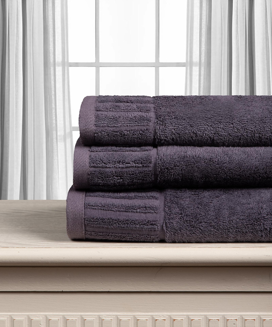 melodiagrey1-2 Βαμβακερή πετσέτα ΜΕΛΩΔΙΑ 600gsm (75cm x 150cm) grey SilkFashion - Image 1