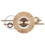 ΡΟΛΟΙ ΤΟΙΧΟΥ HM4200 ΜΕΤΑΛΛΟ & ΙΝΕΣ RAFFIA ΣΕ ΓΗΙΝΑ ΧΡΩΜΑΤΑ 100x49Υεκ. - Image 3