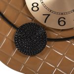 ΡΟΛΟΙ ΤΟΙΧΟΥ ΜΕΤΑΛΛΙΚΟ HM4204 ΧΡΥΣΟ ΜΕ ΜΑΥΡΟΥΣ ΔΕΙΚΤΕΣ 50x63 εκ. - Image 5