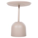 ΤΡΑΠΕΖΙ ΒΟΗΘΗΤΙΚΟ ΣΤΡΟΓΓΥΛΟ DELBEL HM4265.10 ΜΕΤΑΛΛΟ ΣΕ ΕΚΡΟΥ Φ45,5x58,5 εκ. - Image 4