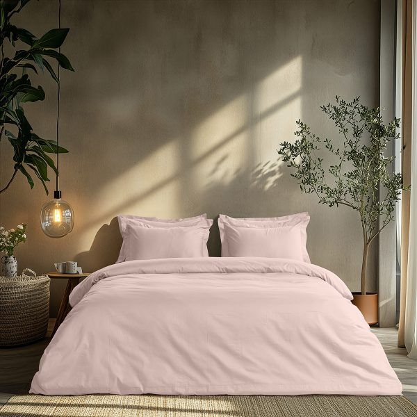 Beauty Home Σετ σεντόνια μονά Art 1700 Harmony 170x270 Ροζ