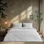 Beauty Home Σετ σεντόνια υπέρδιπλα με λάστιχο Art 1700 Harmony 170x200+30 Λευκό