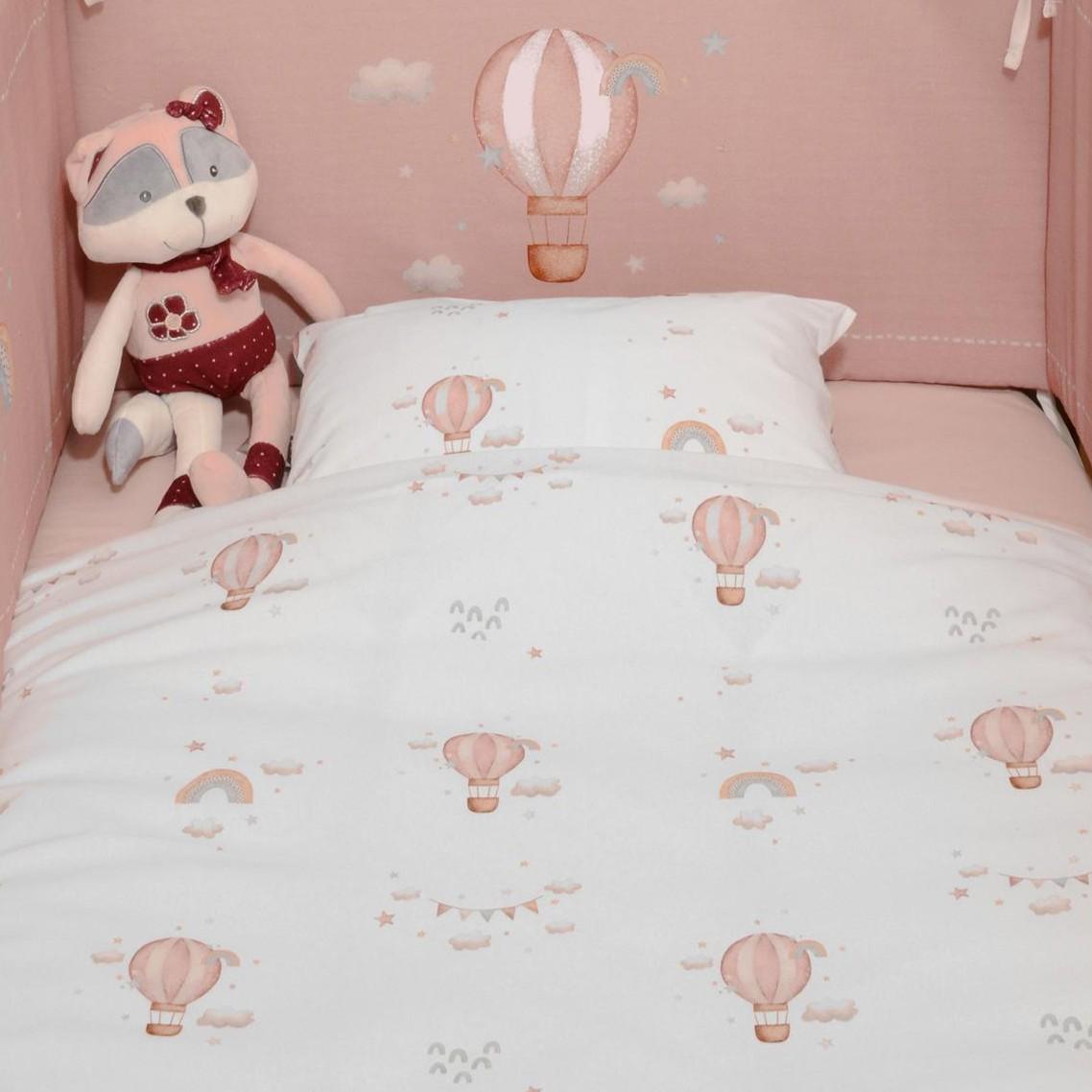 46-6708-422 Παπλωματοθήκη με Φερμουάρ 100x140cm Design 422 Oliver Baby - Image 1