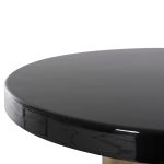 ΒΟΗΘΗΤΙΚΟ ΤΡΑΠΕΖΑΚΙ SURAT HM4236.04 ΜΕΤΑΛΛΟ ΣΕ ΜΑΥΡΟ-ΧΡΥΣΟ Φ50,5x59,5Υ εκ. - Image 5