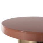 ΒΟΗΘΗΤΙΚΟ ΤΡΑΠΕΖΑΚΙ SURAT HM4237.08 ΜΕΤΑΛΛΟ ΣΕ ΣΟΜΟΝ-ΧΡΥΣΟ Φ40,5x60,5Υ εκ. - Image 5