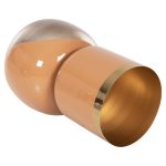 ΕΠΙΤΡΑΠΕΖΙΟ ΔΙΑΚΟΣΜΗΤΙΚΟ BAZO LINGON HM4233.02 ΜΕΤΑΛΛΟ ΣΟΜΟΝ-ΑΣΗΜΙ BRUSHED Φ21x37,5Υ - Image 4