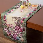 τραβέρσα ( 40cm x 150cm) GARDEN EASTER SilkFashion