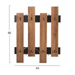 ΚΡΕΜΑΣΤΡΑ ΕΙΣΟΔΟΥ WESSON HM8940.15 ΜΕΛΑΜΙΝΗ ΣΕ ΜΑΥΡΟ ΜΑΡΜΑΡΟ & ΦΥΣΙΚΟ 64x4x79Υεκ. - Image 2