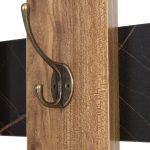 ΚΡΕΜΑΣΤΡΑ ΕΙΣΟΔΟΥ WESSON HM8940.15 ΜΕΛΑΜΙΝΗ ΣΕ ΜΑΥΡΟ ΜΑΡΜΑΡΟ & ΦΥΣΙΚΟ 64x4x79Υεκ. - Image 4