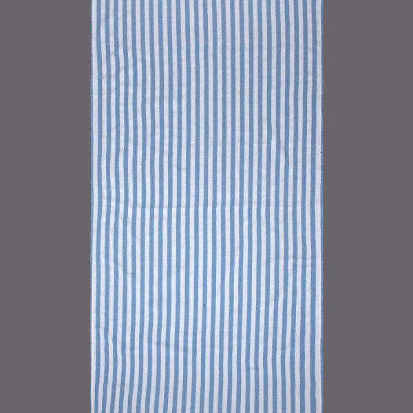 Pestemal nkp666 (90cm x 180cm) μπλέ ροαγιάλ SilkFashion