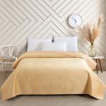ΚΟΥΒΕΡΛΙ KING SIZE OMNIA BEIGE (260Χ240) MELINEN