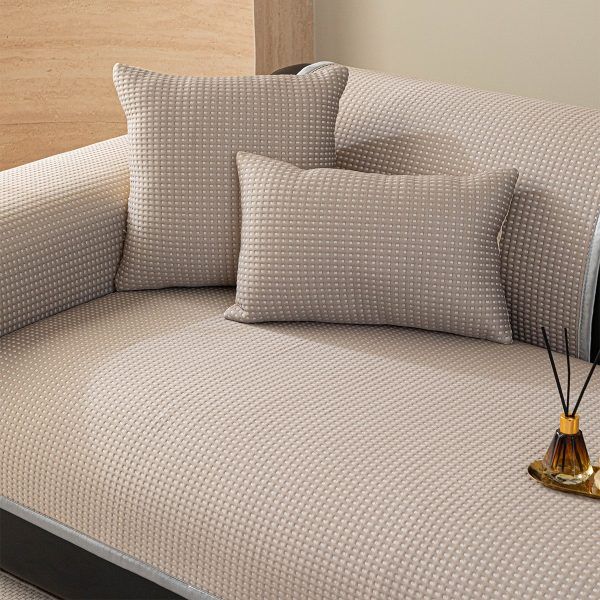 ΑΝΩΣΤΡΩΜΑ ΚΑΝΑΠΕ AUGUST TAUPE (90X180) MELINEN