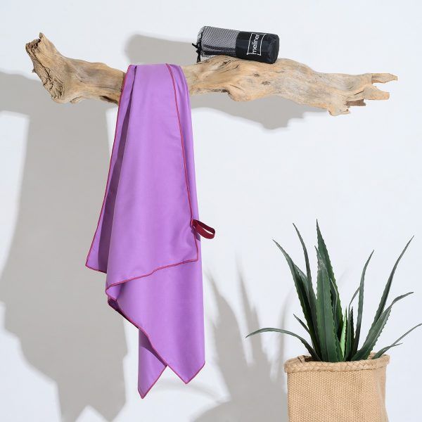 ΠΕΤΣΕΤΑ MICROFIBER GYM PURPLE (80Χ170) MELINEN