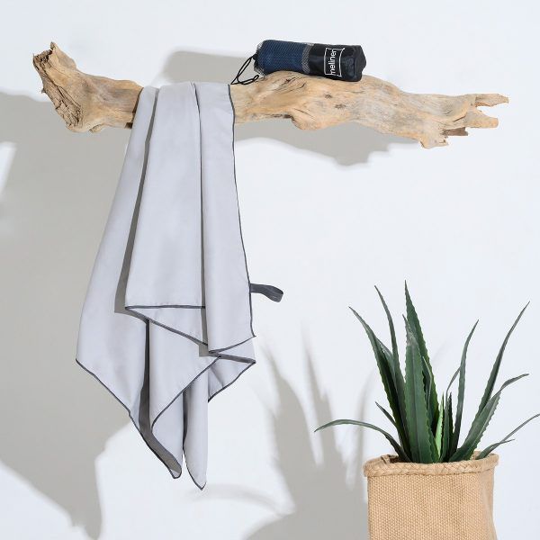 ΠΕΤΣΕΤΑ MICROFIBER GYM SILVER (80Χ170) MELINEN