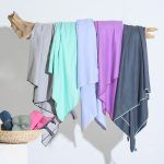 ΠΕΤΣΕΤΑ MICROFIBER GYM SILVER (80Χ170) MELINEN - Image 2