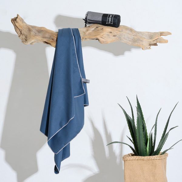 ΠΕΤΣΕΤΑ MICROFIBER GYM DARK GREY (50Χ90) MELINEN