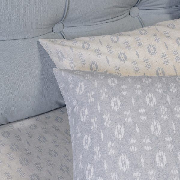 ΣΕΤ ΜΑΞΙΛΑΡΟΘΗΚΕΣ (Π) RIVER LIGHT GREY CASUAL LINE (50X70) MELINEN