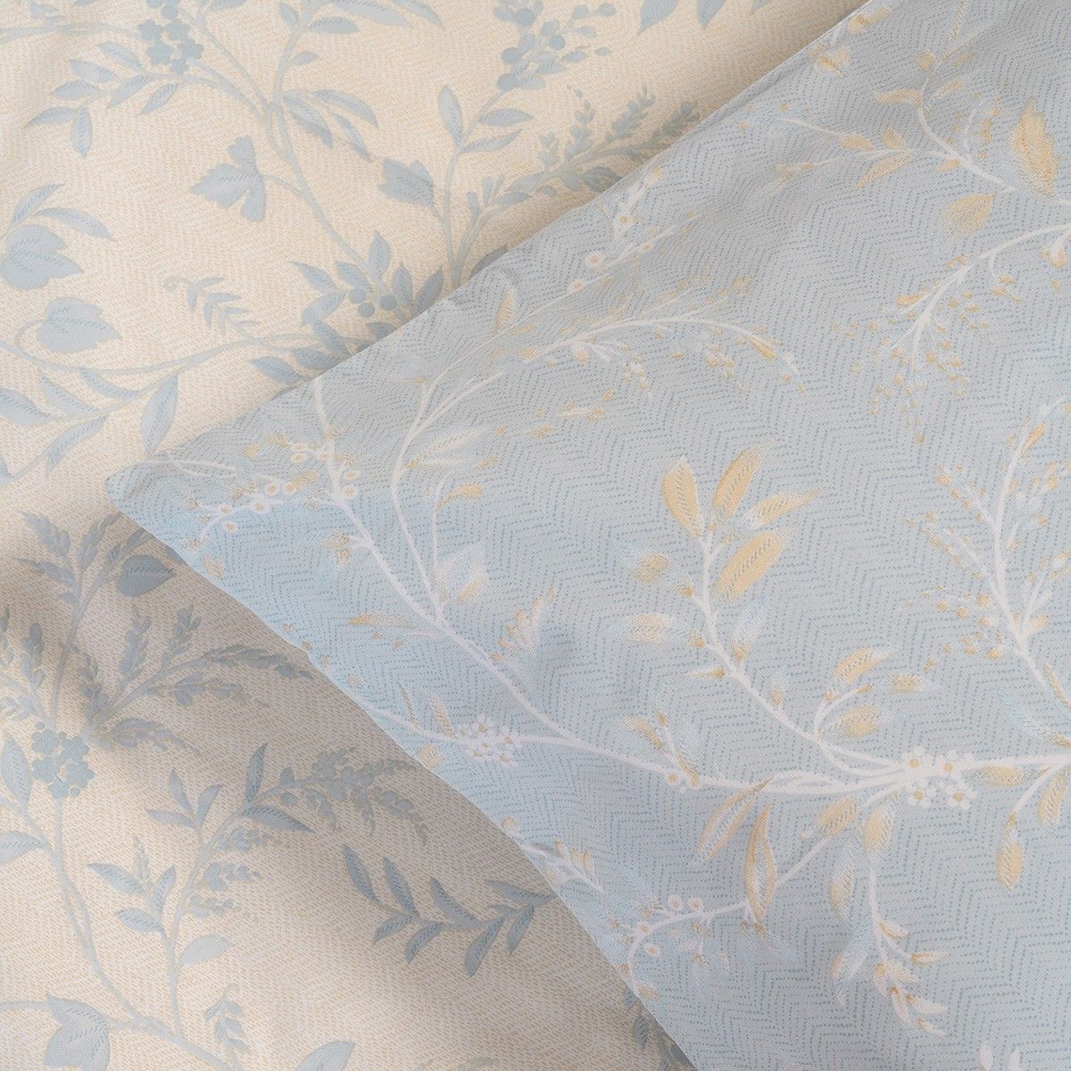 21958 ΣΕΤ ΜΑΞΙΛΑΡΟΘΗΚΕΣ (Π) SIENNA BLUE CASUAL LINE (50X70) MELINEN - Image 1