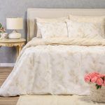 ΣΕΤ ΣΕΝΤΟΝΙΑ ΥΠΕΡΔΙΠΛΑ PEARL BEIGE ULTRA LINE (235X270) MELINEN