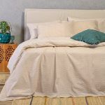 ΣΕΤ ΣΕΝΤΟΝΙΑ ΔΙΠΛΑ (Λ) MAVERICK BEIGE ULTRA LINE (150Χ200+32) MELINEN