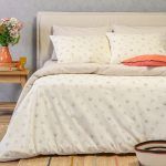 ΣΕΤ ΣΕΝΤΟΝΙΑ ΥΠΕΡΔΙΠΛΑ SPRING BEIGE ULTRA LINE (235X270) MELINEN