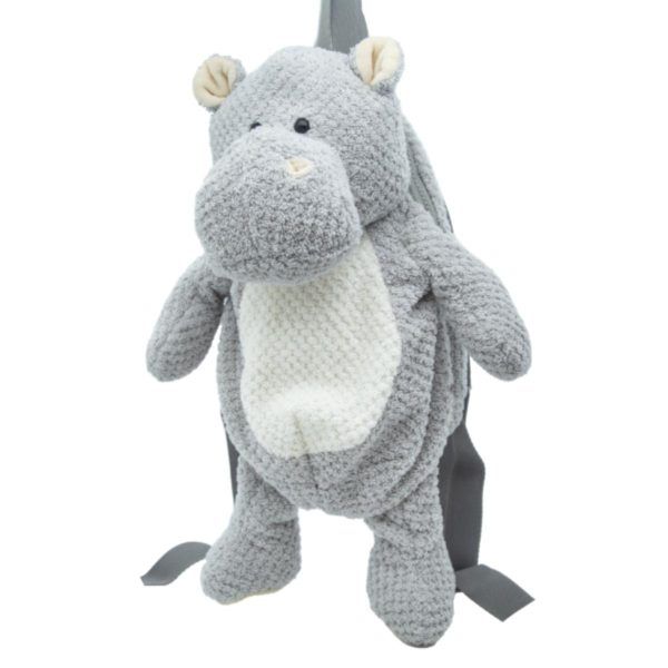 Λούτρινο Σακίδιο Πλάτης Hippo 42cm - CUTE