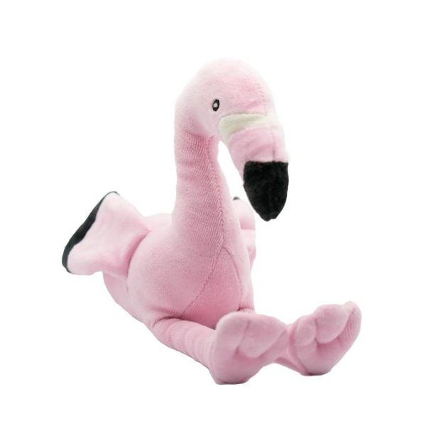 Λούτρινο Ροζ Φλαμίνγκο Organic Cotton Blend 20cm - CUTE