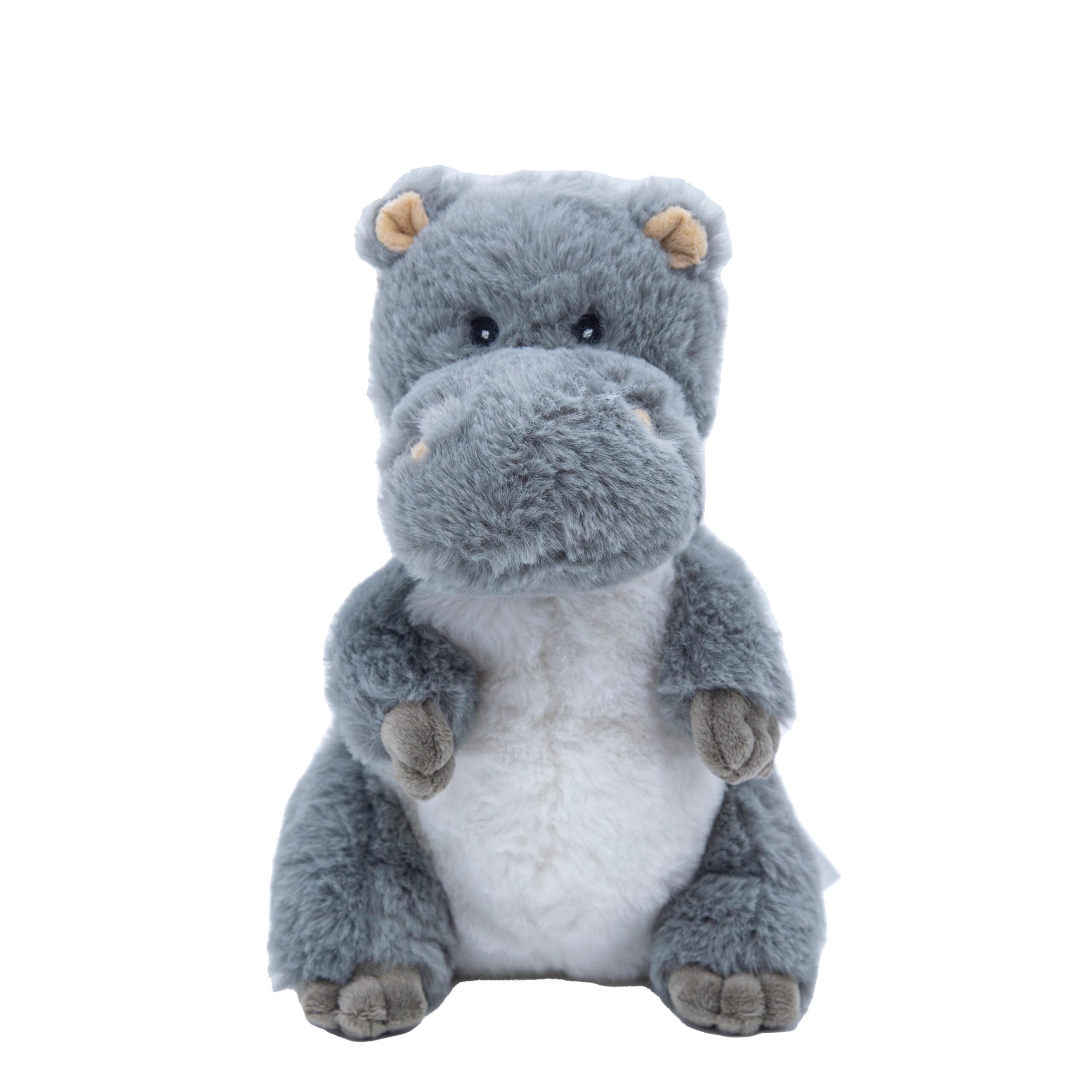 65-5571 Λούτρινος Ιπποπόταμος 21cm OEKOTEX - CUTE - Image 1