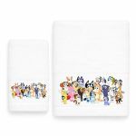 Παιδικές Πετσέτες (σετ 2 τεμ) Dogs Family White Astron Italy