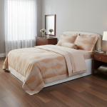 Σετ 6 τεμαχίων υπέρδιπλα σεντόνια ζακάρ (230cm x 250cm) HS010 SilkFashion
