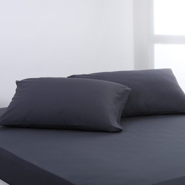 Βαμβακερό σετ μαξιλαροθήκες essentials (52cm x 72cm ) turbulence SilkFashion