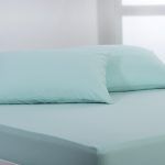 Βαμβακερό σετ μαξιλαροθήκες essentials (52cm x 72cm ) misty jade SilkFashion