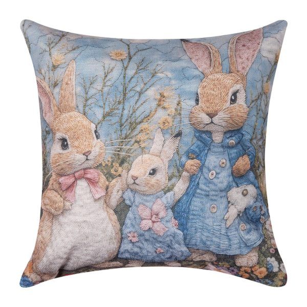 ΣΤΑΜΠΩΤΗ ΜΑΞΙΛΑΡΟΘΗΚΗ (45cm x 45cm) easter2026-1 SilkFashion