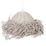 ΦΩΤΙΣΤΙΚΟ ΟΡΟΦΗΣ ΚΡΕΜΑΣΤΟ HM4349 SEAGRASS ΣΕ WHITEWASH ΧΡΩΜΑ Φ50x25-135Υεκ. - Image 4