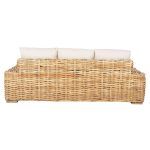 ΚΑΝΑΠΕΣ ΤΡΙΘΕΣΙΟΣ ΕΞ.ΧΩΡΟΥ TROPEL HM9808 ΞΥΛΟ MANGO-RATTAN ΦΥΣΙΚΟ-ΛΕΥΚΑ ΜΑΞΙΛΑΡΙΑ 216x88x85Υεκ - Image 6