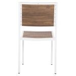 ΚΑΡΕΚΛΑ ΑΛΟΥΜΙΝΙΟΥ SAGA HM6063.01 ΛΕΥΚΗ ΜΕ POLYWOOD 46x52x86Υεκ. - Image 6