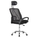 ΚΑΡΕΚΛΑ ΓΡΑΦΕΙΟΥ TRAIL2 HM1193 ΜΑΥΡΟ MESH-ΠΟΔΙ ΧΡΩΜΙΟΥ 62x59x120Yεκ. - Image 5
