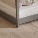 ΚΡΕΒΑΤΙ ΠΑΙΔΙΚΟ PEPE HM677.05 τ.MONTESSORI ΞΥΛΟ ΠΕΥΚΟ ΓΚΡΙ- 190x90εκ - Image 5