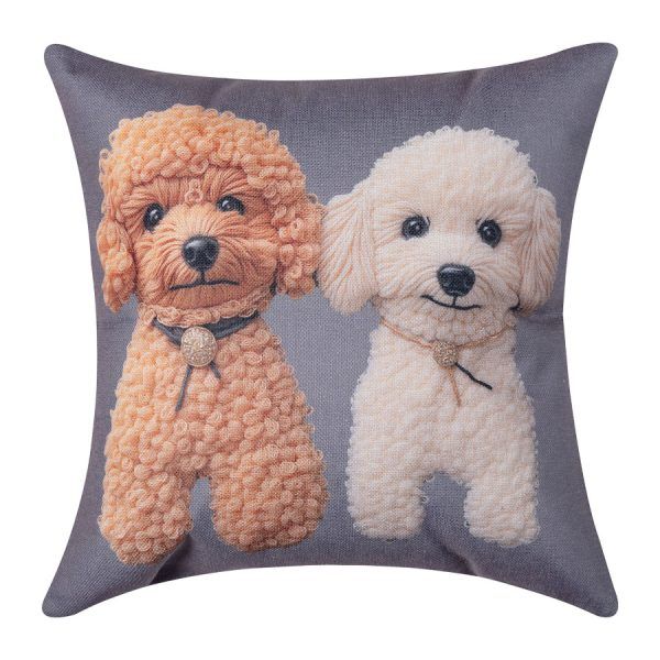 ΣΤΑΜΠΩΤΗ ΜΑΞΙΛΑΡΟΘΗΚΗ (45cm x 45cm) ks605 SilkFashion