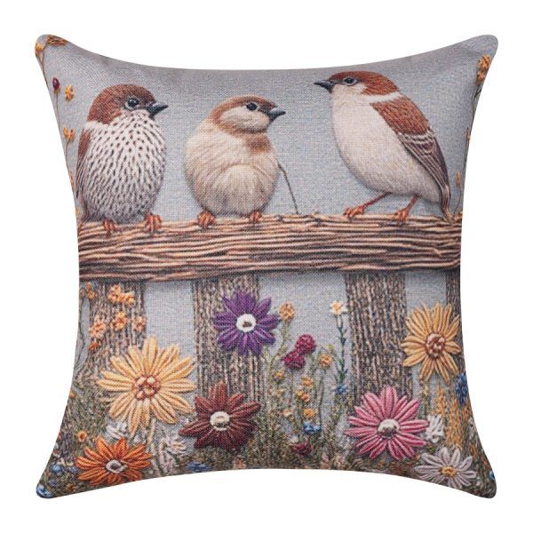 ΣΤΑΜΠΩΤΗ ΜΑΞΙΛΑΡΟΘΗΚΗ (45cm x 45cm) ks608 SilkFashion