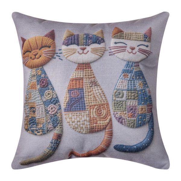 ΣΤΑΜΠΩΤΗ ΜΑΞΙΛΑΡΟΘΗΚΗ (45cm x 45cm) ks615 SilkFashion
