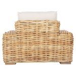 ΠΟΛΥΘΡΟΝΑ TROPEL HM9810 ΞΥΛΟ MANGO-RATTAN ΦΥΣΙΚΟ-ΛΕΥΚΑ ΜΑΞΙΛΑΡΙΑ 110x88x70-85Υεκ. - Image 6