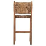 ΣΚΑΜΠΟ ΜΠΑΡ WALTER HM9841 ΞΥΛO TEAK ΣΕ ΦΥΣΙΚΟ-ΨΑΘΑ 46x55x105Υ εκ. - Image 6