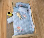 Κουβέρτα Πικέ Κούνιας 110×150 Nef Nef Super Boy Blue - Image 2