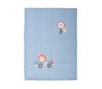 Κουβέρτα Πικέ Κούνιας 110×150 Nef Nef Super Boy Blue - Image 4