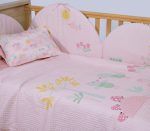 Κουβέρτα Πικέ Αγκαλιάς 80×110 Nef Nef Spring Happiness Pink - Image 2