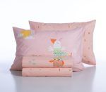 Σετ Σεντόνια Μονά Παιδικά 170×260 Nef Nef Birds Mania Pink - Image 5